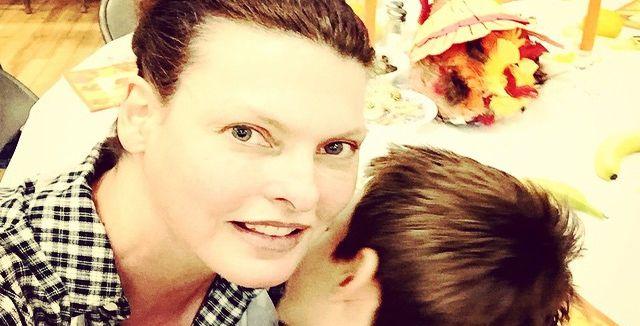 Linda Evangelista má syna Augustina Jamese