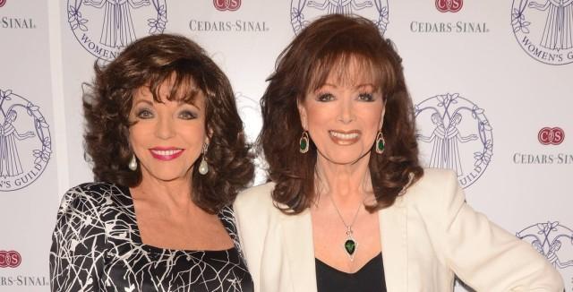 Joan Collins přišla o svou milovanou sestru Jackie (vpravo), která podlehla boji se zákeřnou rakovinou